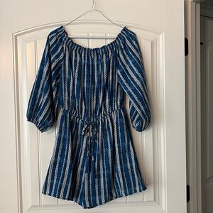 Lush Sz M One Piece Shorts Jumpsuit